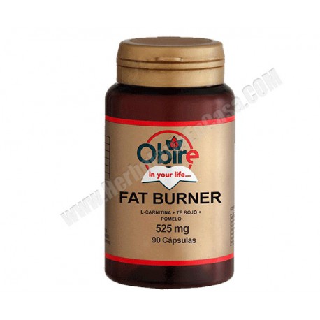 Fat Burner ( l-carnitina + té rojo + pomelo ) 90 cápsulas.