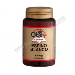 Espino Blanco - 400mg - 60 capsulas. Obire