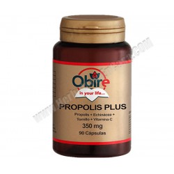 Propolis Plus (propolis + echinacea + tomillo + vitamina C) Obire.