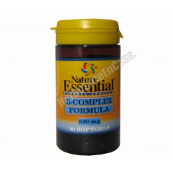 Vitamina B Complex Formula 500mg 30 cápsulas - NATURE ESSENTIAL