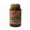 Calcio 500 + Vitamina D 1000mg 100 comprimidos. OBIRE