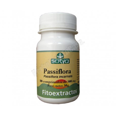 Pasiflora 100 comprimidos de 500 mg - Sotya