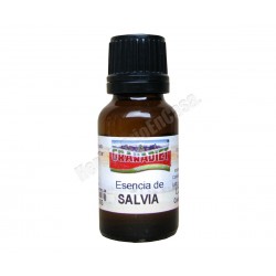 Salvia - Aceite esencial natural 17ml - Apto para uso alimentario. Granadiet