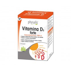 Vitamina D3 forte ( colecalciferol 25ug/1000 I.U) - Physalis