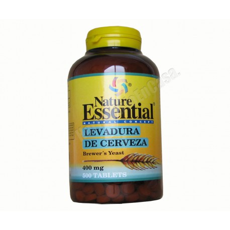 Levadura de cerveza 500 comprimidos 400mg - Nature Essential