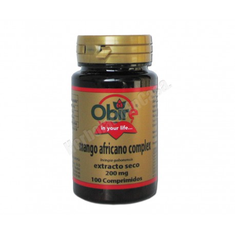 Mango africano (irvingia gabonensis)complex 200mg 100comp. Obire