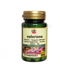 Valeriana Fórmula Complex Obire. Con amapola californiana, griffonia simplicifolia, passiflora, melisa y tila