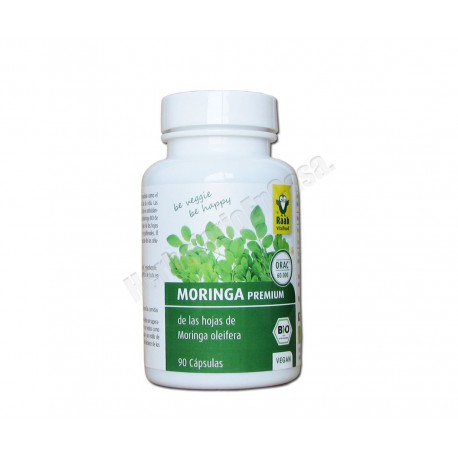 Moringa Bio (vegana) 90 cápsulas de 400mg - Raab