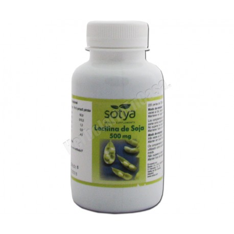 Lecitina de Soja (certificada IP) 500mg 220 perlas - Sotya