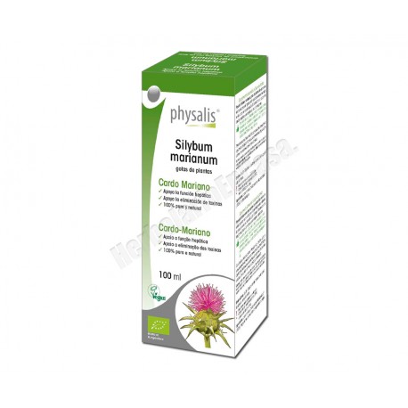 Extracto de Cardo Mariano (silybum marianum) Bio 100ml. Physalis